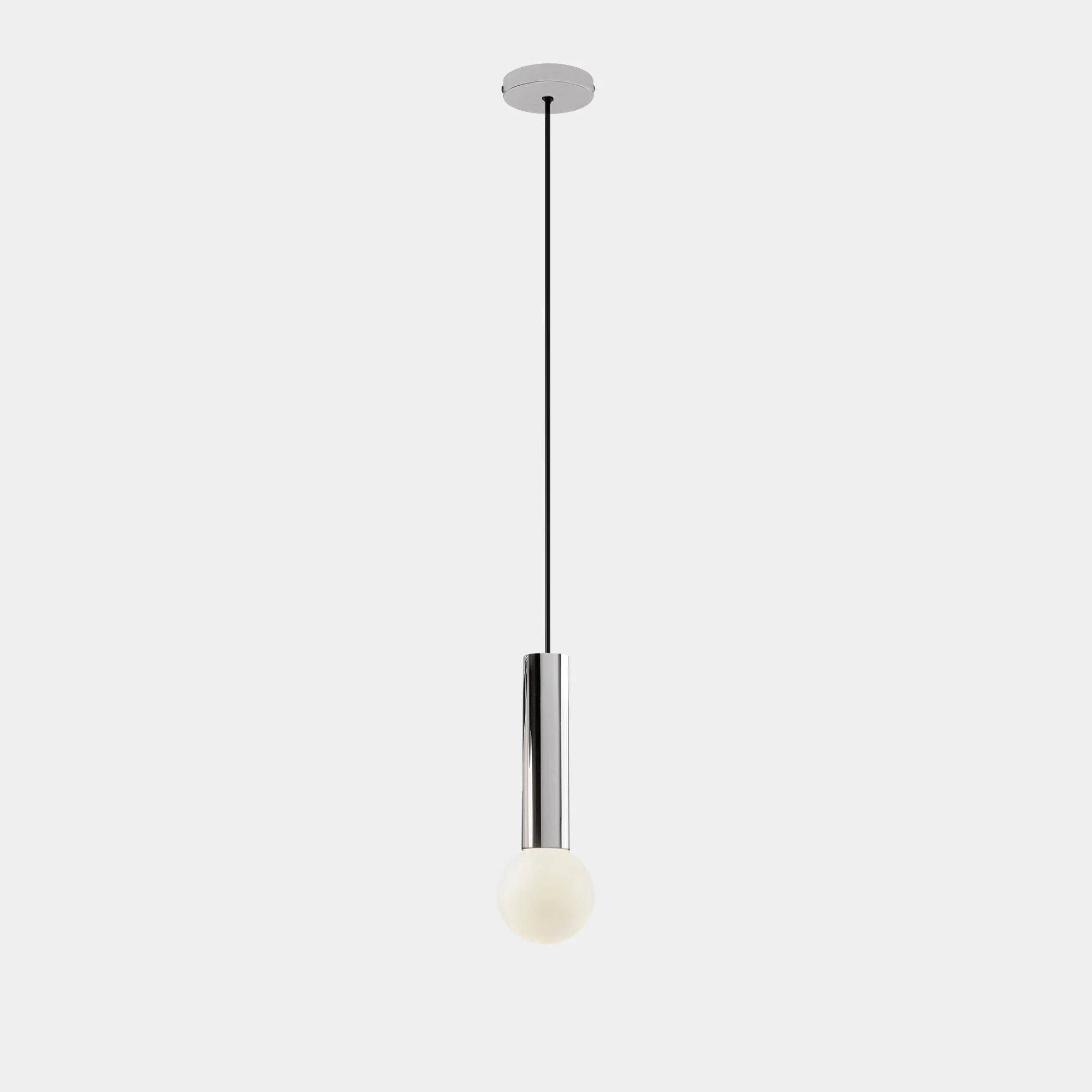 Lámpara de baño colgante LedsC4 Mist E14 cromo IP44 00-8337-21-F9