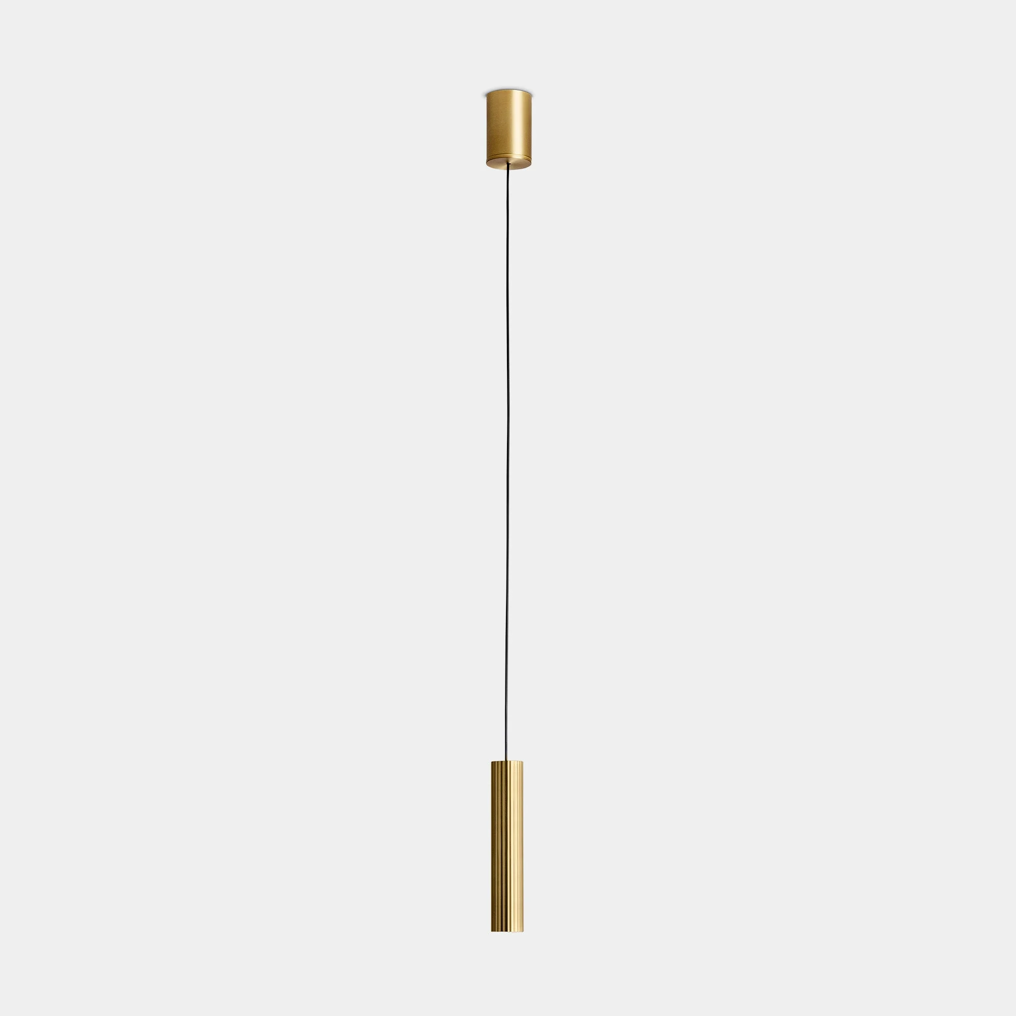 Lámpara de techo colgante LedsC4 Prolix LED oro mate 2700K regulable 00-8513-DN-DN