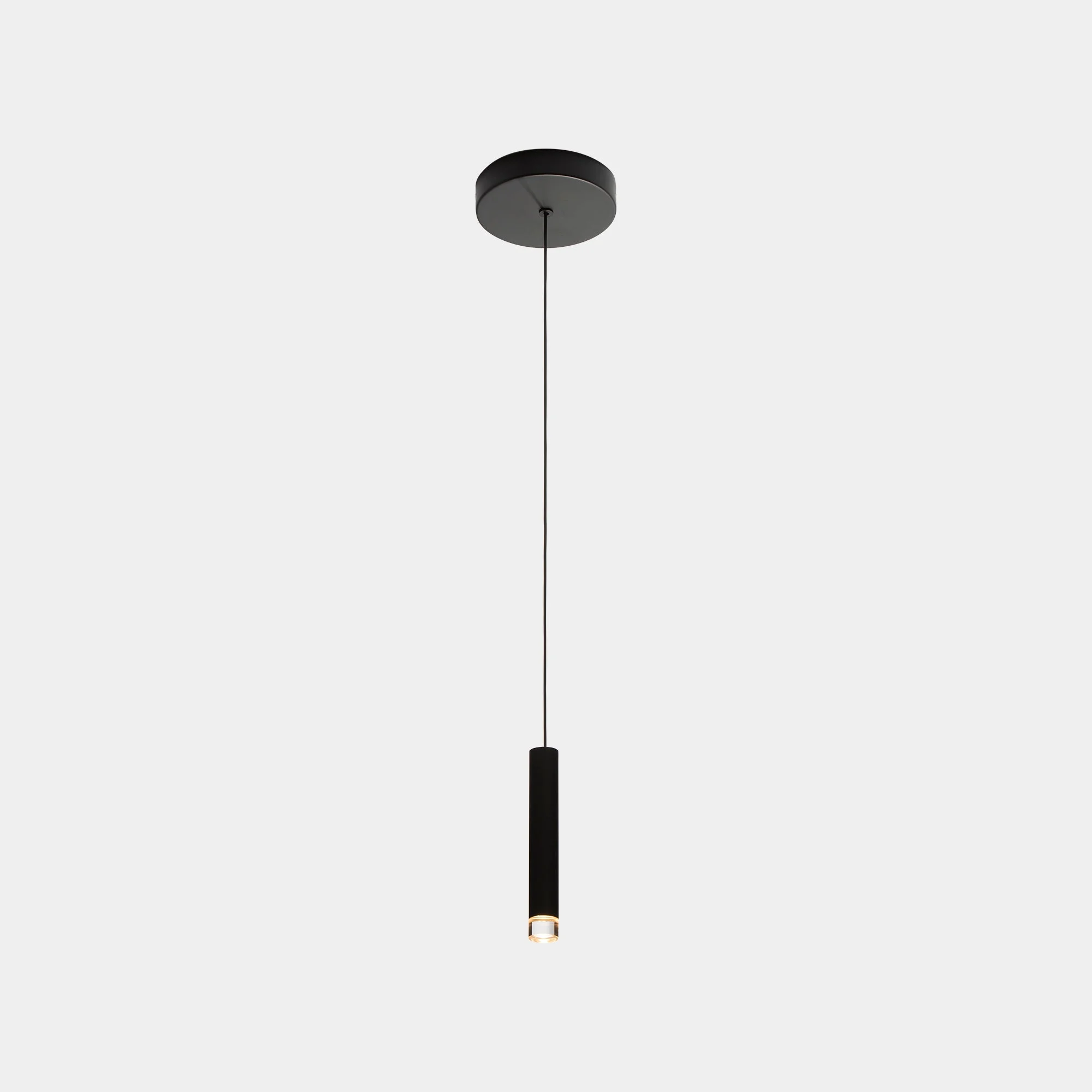 Lámpara de techo colgante LedsC4 Candle XS Surface LED negro 2700K 00-8527-60-60