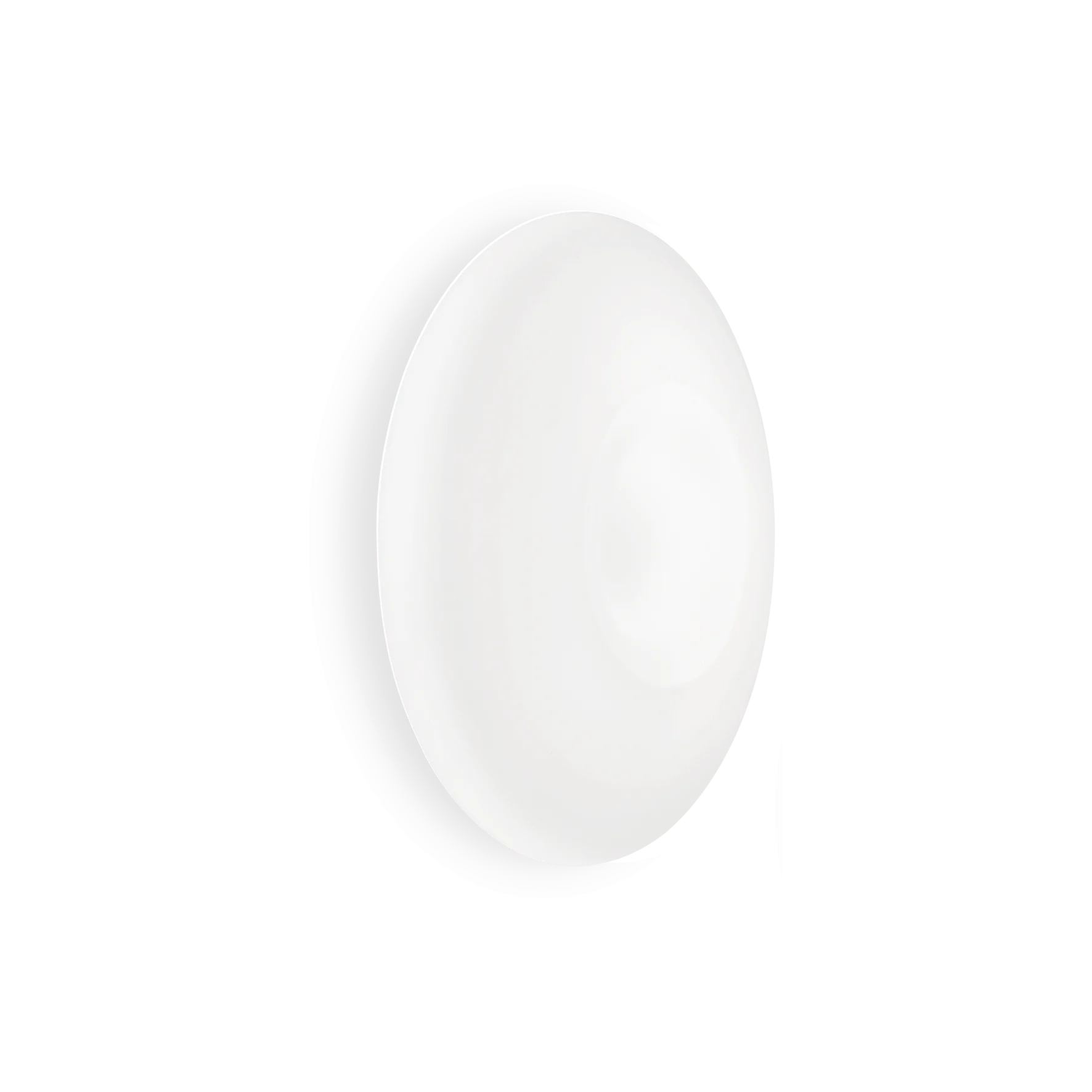 Plafón de techo Ideal Lux Glory blanco cristal 5 luces 300W Ø60cm