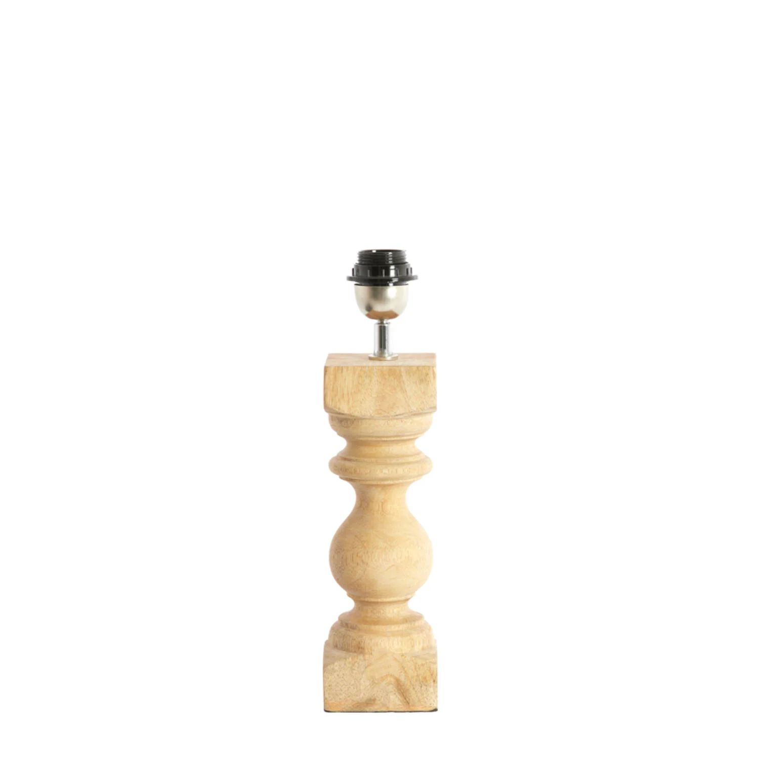 Base de lámpara decorativa de madera Light & Living Cumani