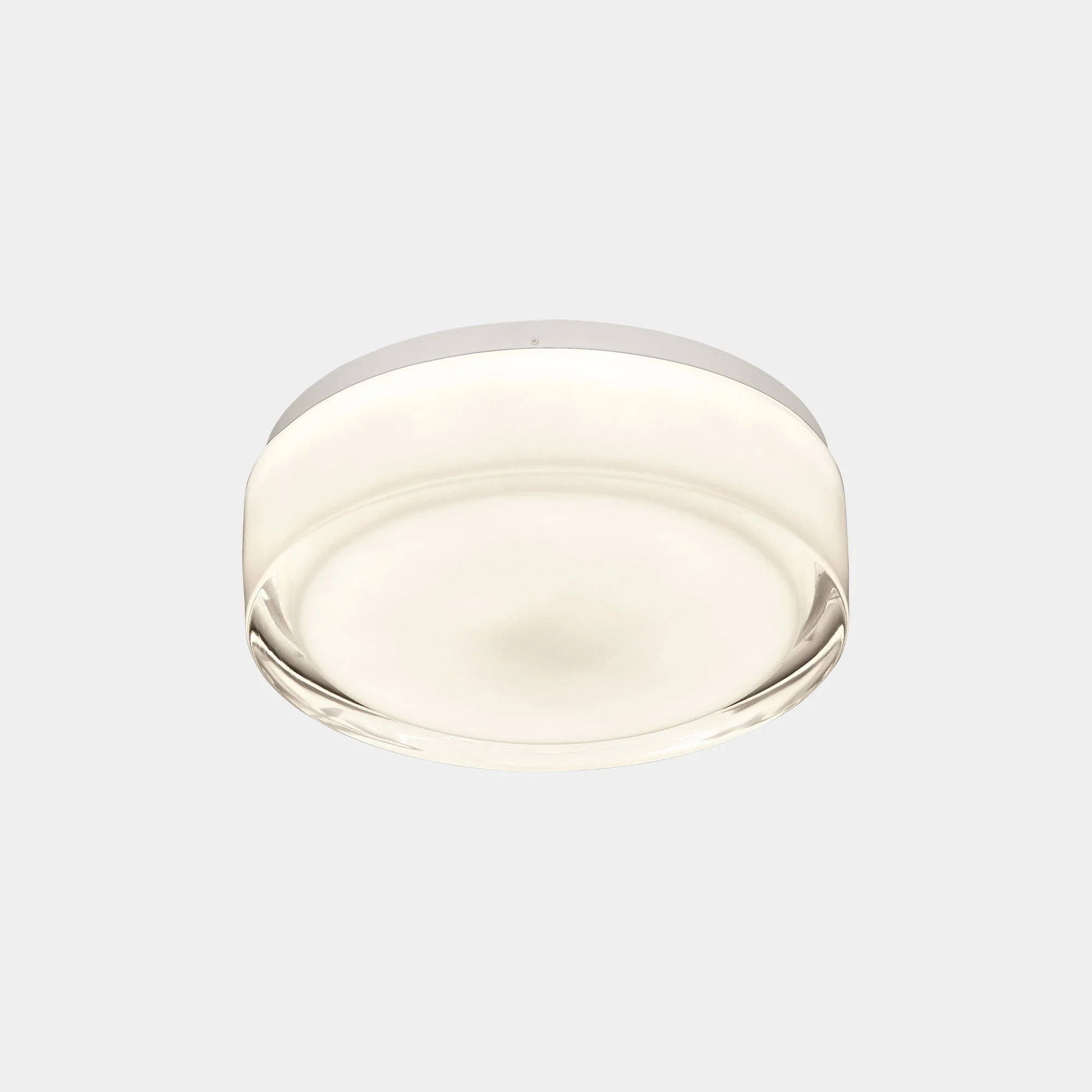 Plafón de baño LedsC4 Vetro LED blanco 3000K IP44 05-7387-14-G5