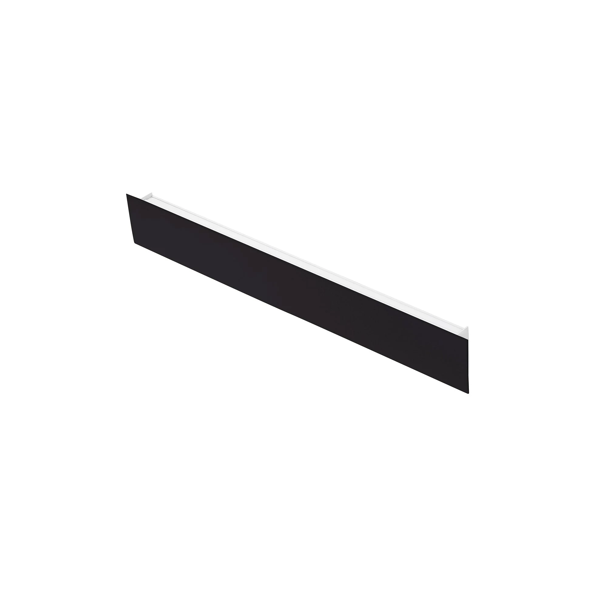Aplique de pared LedsC4 Fino LED negro arenado 2700K 54cm 05-7573-60-60