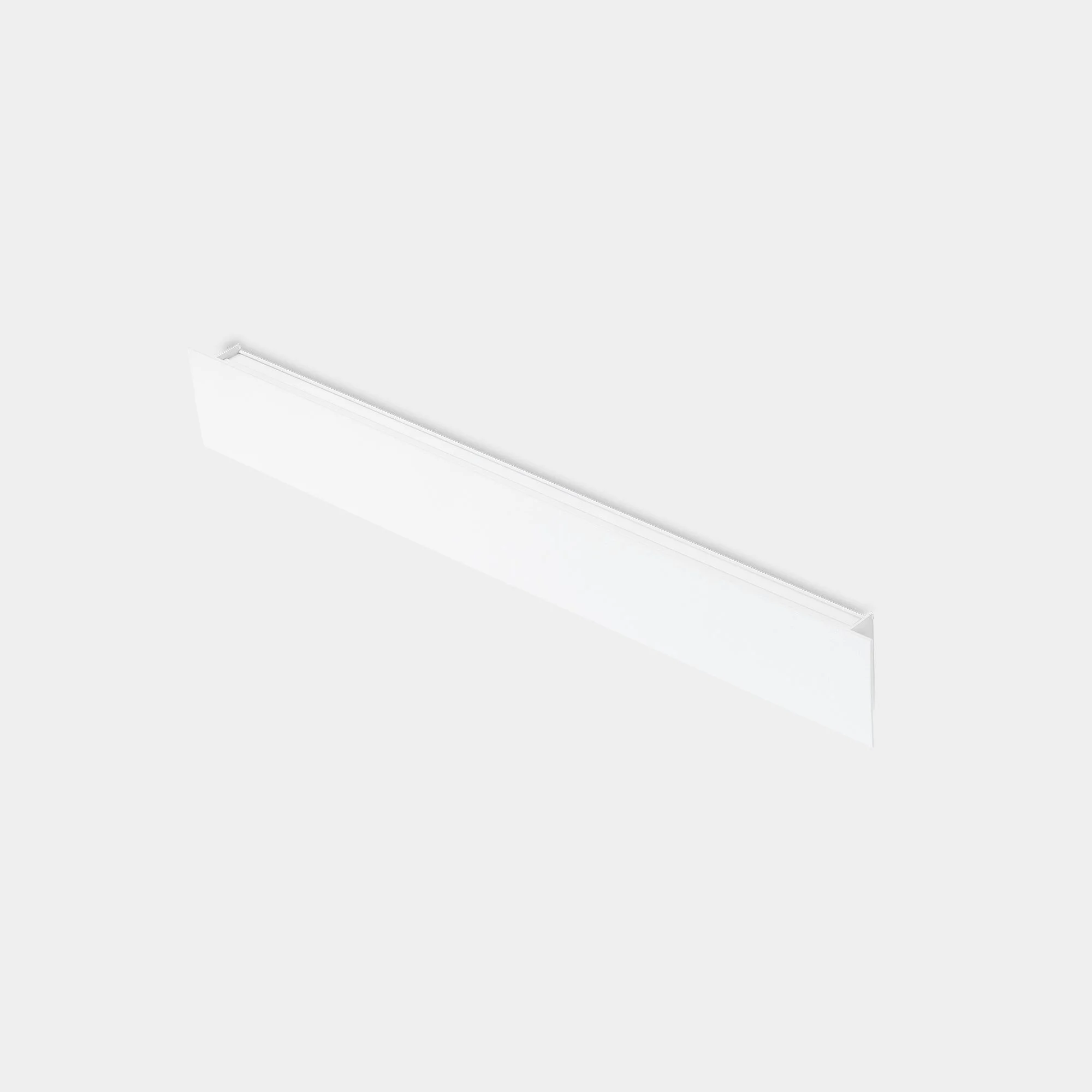 Aplique de pared LedsC4 Fino LED blanco arenado 2700K regulable 54cm 05-7574-14-14