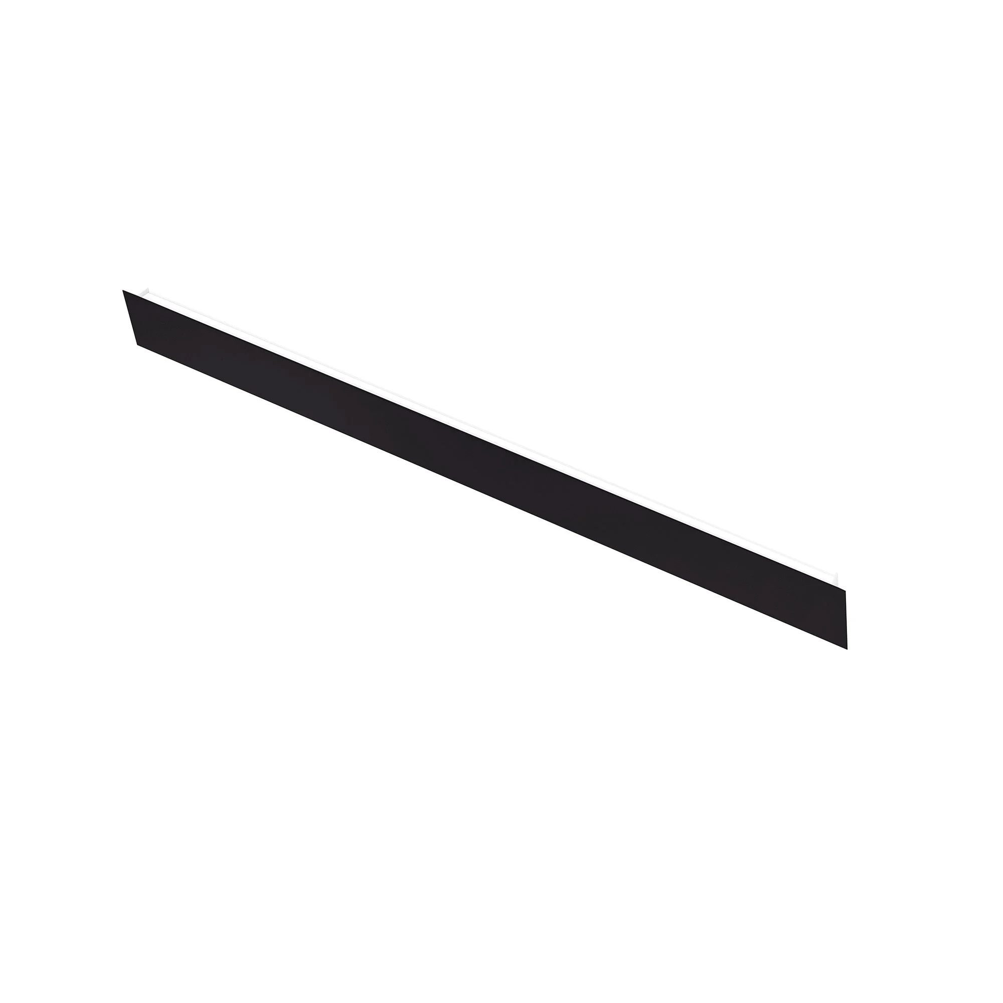 Aplique de pared LedsC4 Fino LED negro arenado 2700K 104cm 05-7575-60-60