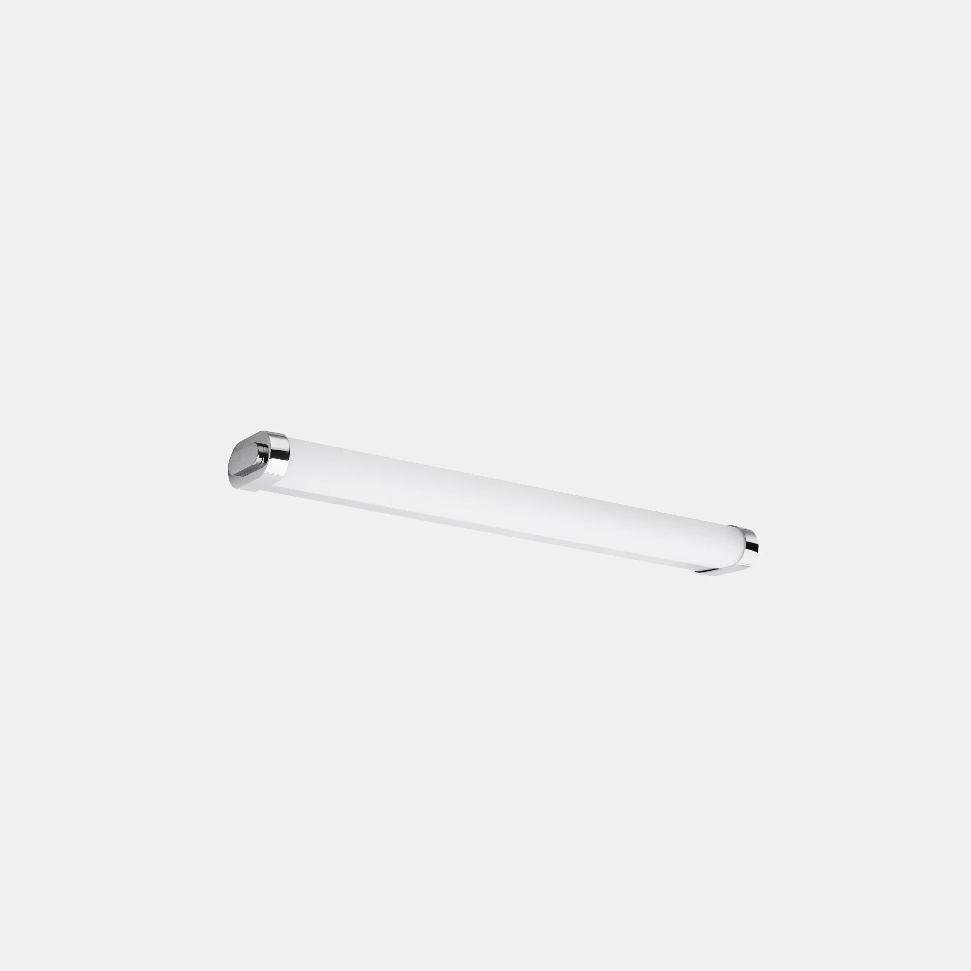 Aplique LED de baño LedsC4 Toi Led Medium LED cromo arenado 3000K IP44 05-7833-21-M1