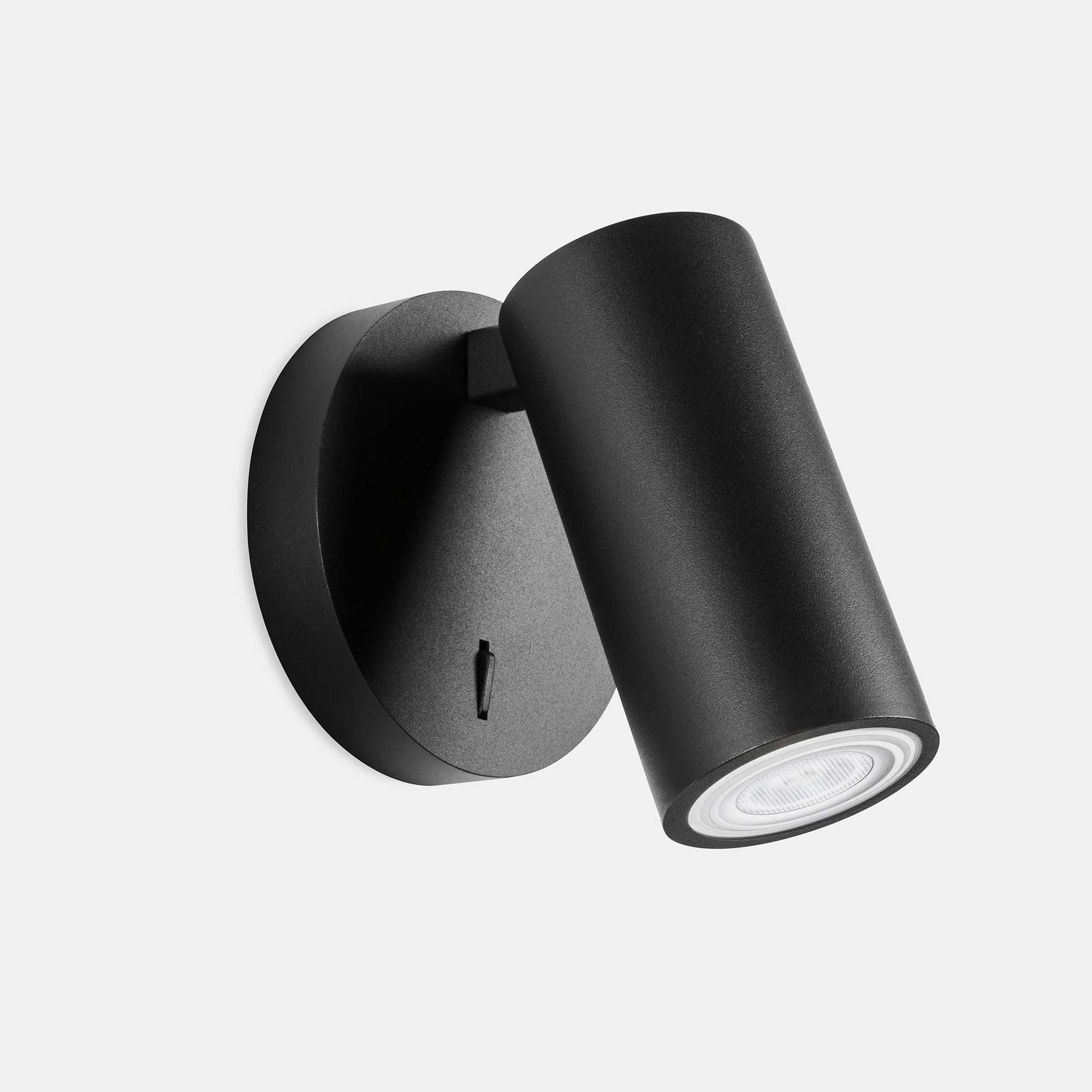 Aplique de pared LedsC4 Simply GU10 negro 05-7982-05-05