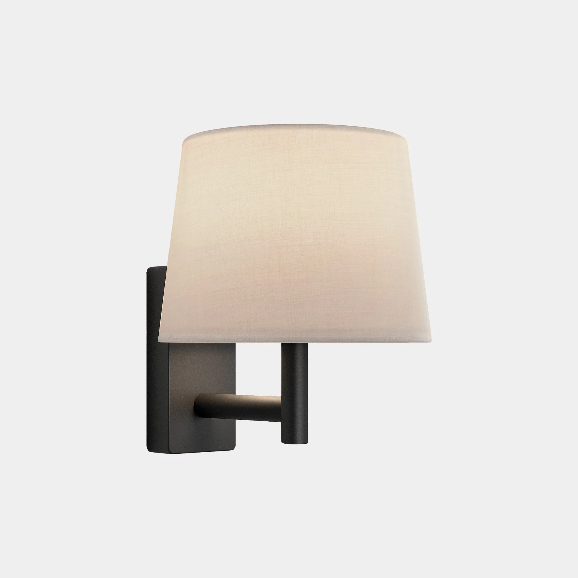 Aplique de pared LedsC4 Metrica Shade E27 negro 05-8399-05-82