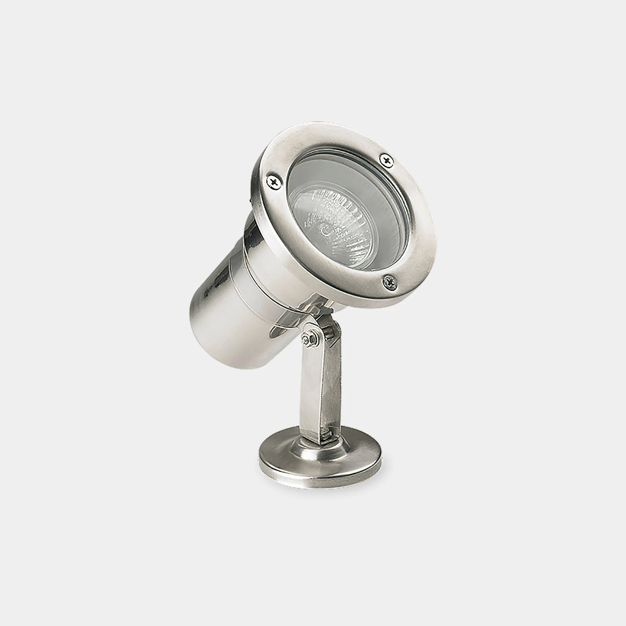 Proyector de exterior LedsC4 Helio Aisi 316 GU10 acero inoxidable IP66 05-9310-CA-37