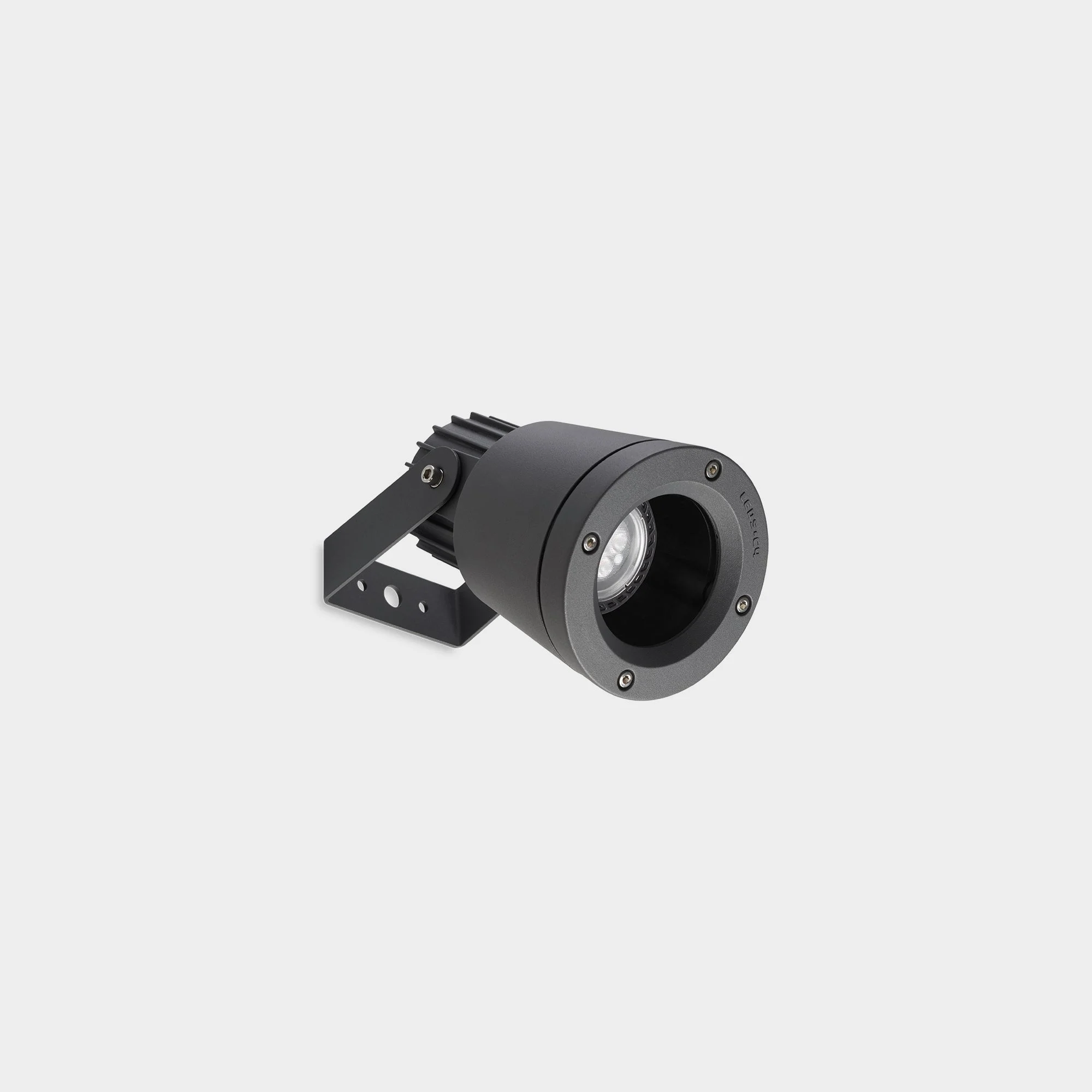 Proyector de exterior LedsC4 Hubble Gu10 Aluminium GU10 gris urbano IP66 05-9416-Z5-37