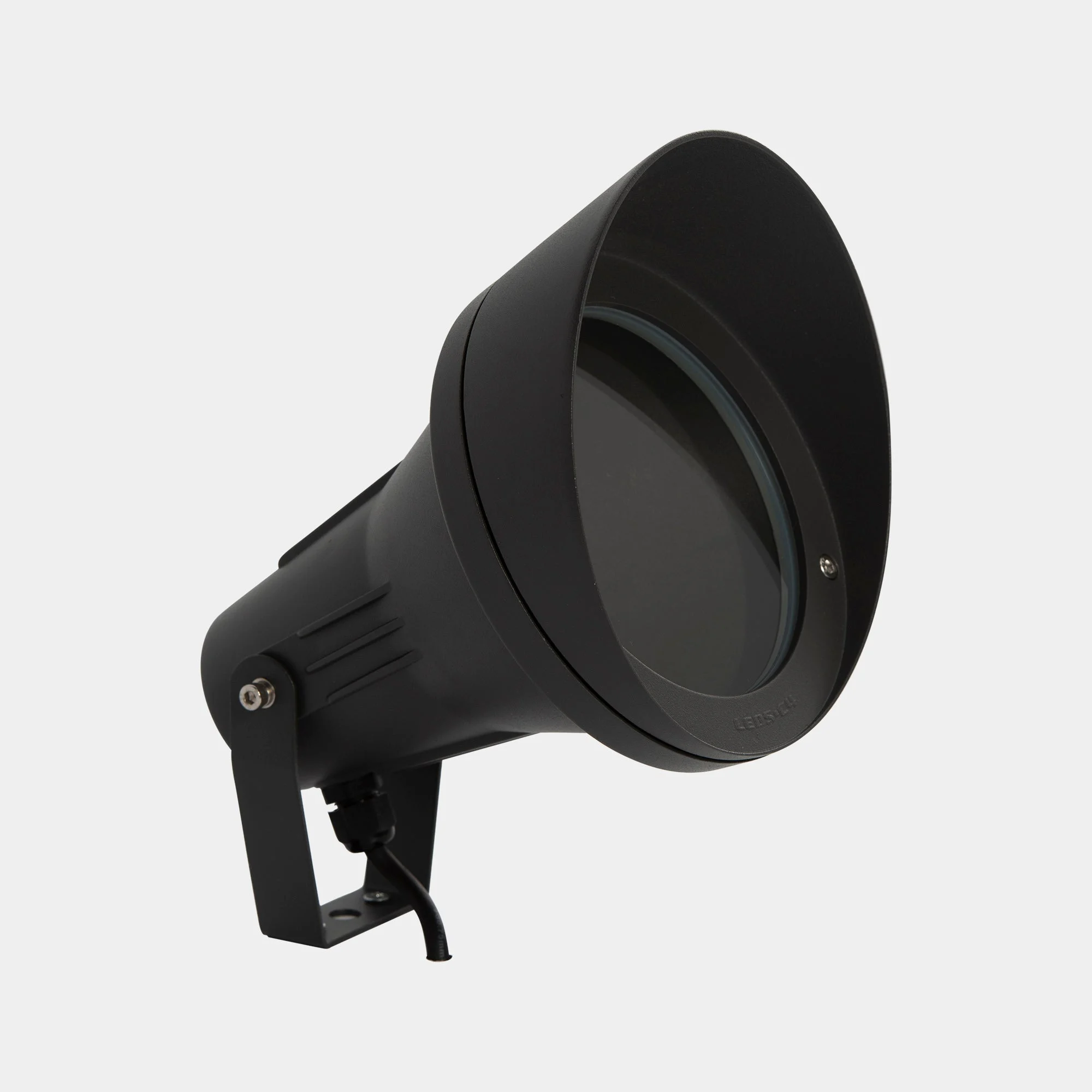 Proyector de exterior LedsC4 Helio Aluminium E27 gris urbano IP66 05-9789-Z5-37