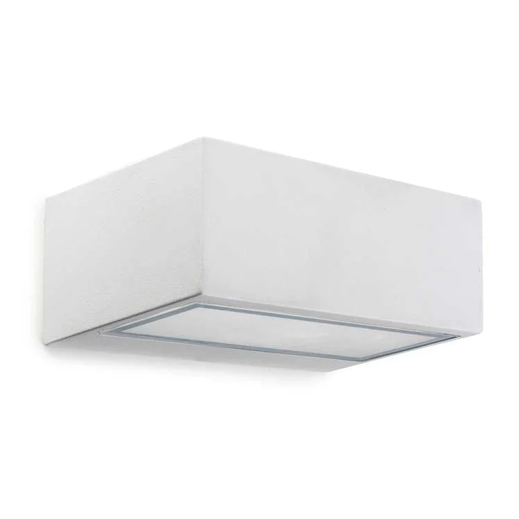 Aplique de exterior LedsC4 Nemesis Led blanco CCT regulable IP65 22cm 05-E027-14-EH