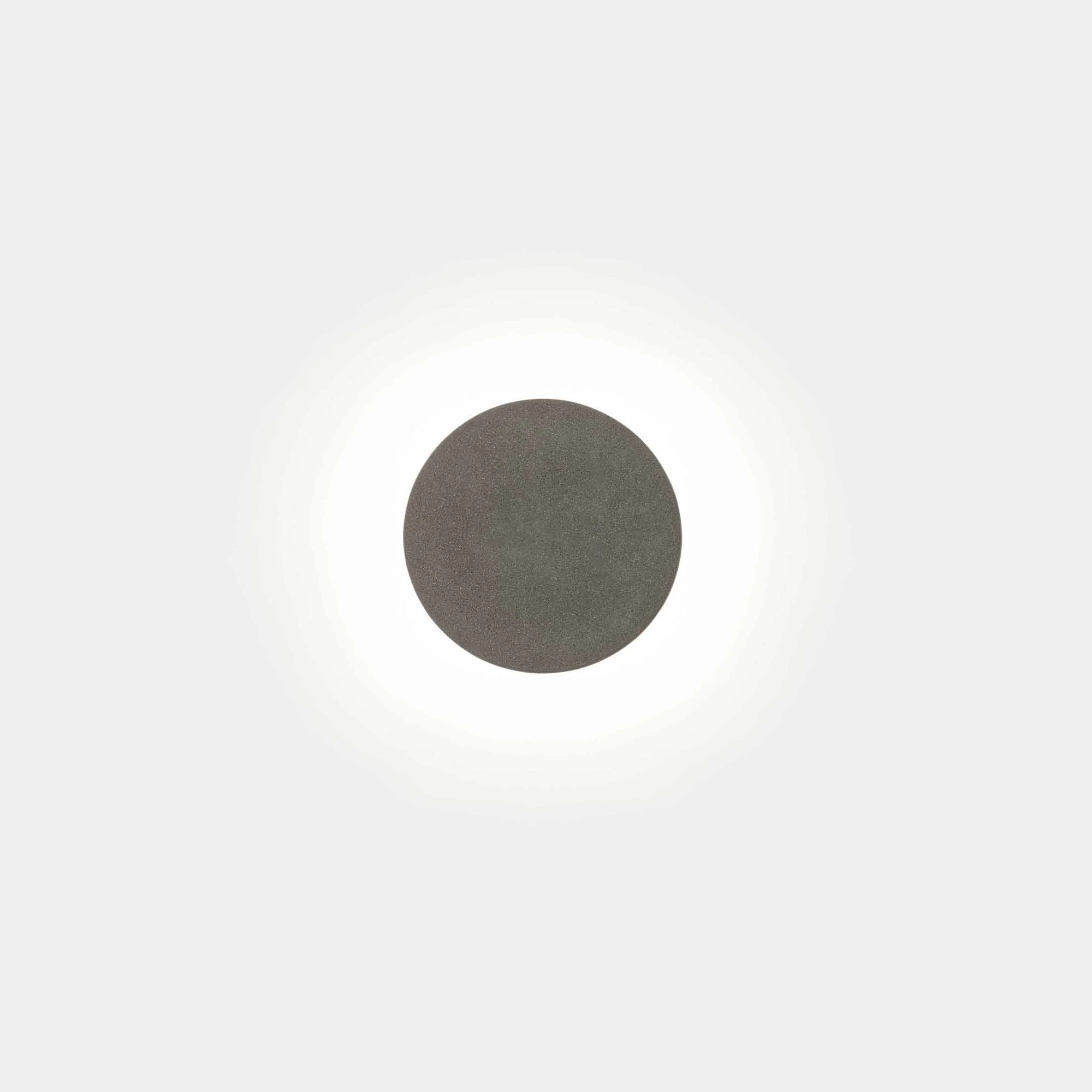Aplique de exterior LedsC4 Moal LED cemento arenado 3000K IP66 05-E087-DC-CL