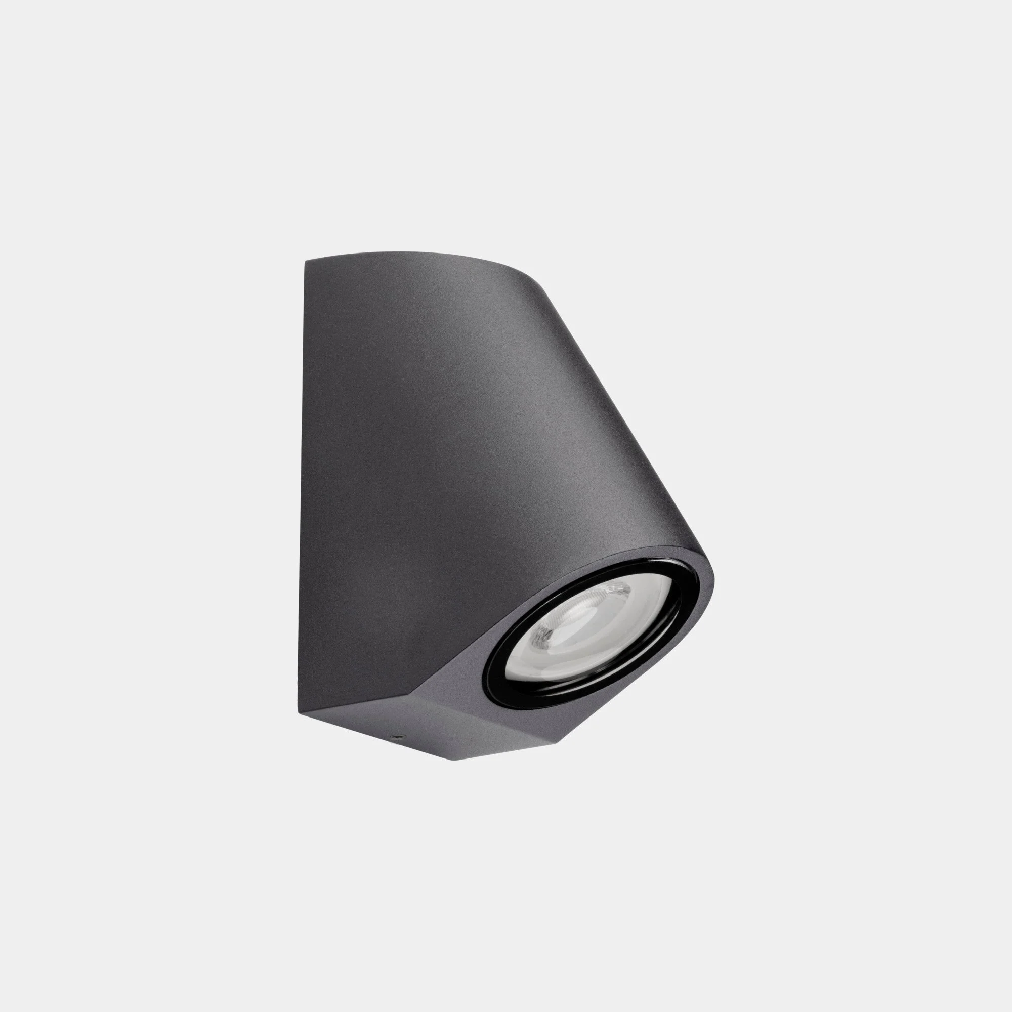 Aplique de exterior LedsC4 Eko Inclined GU10 gris urbano IP66 05-E158-Z5-37
