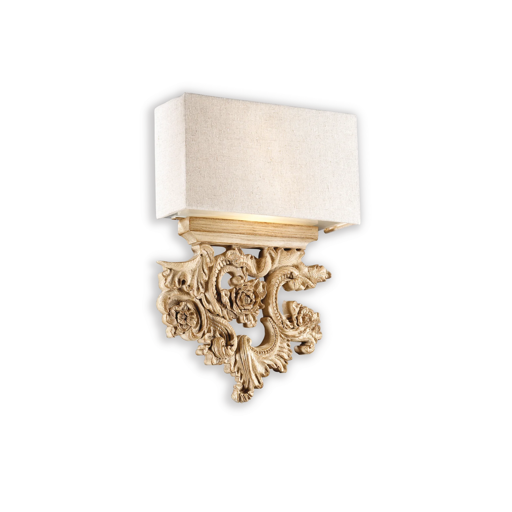 Aplique de pared Ideal Lux Peter canvas tela 2 luces 80W 30,5cm