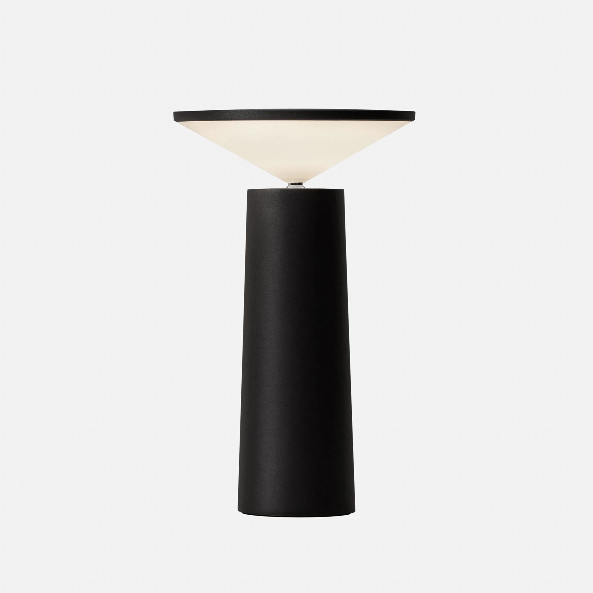 Lámpara de sobremesa LedsC4 Cocktail LED negro satinado 2700K táctil 10-8327-05-05