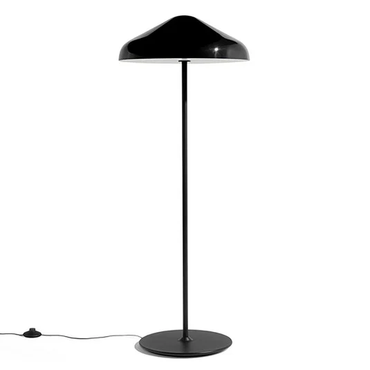 Pao Steel Lámpara de Pie Soft Black - HAY