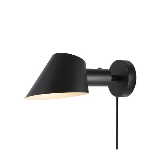 Stay Short Aplique de Pared Negro - DFTP