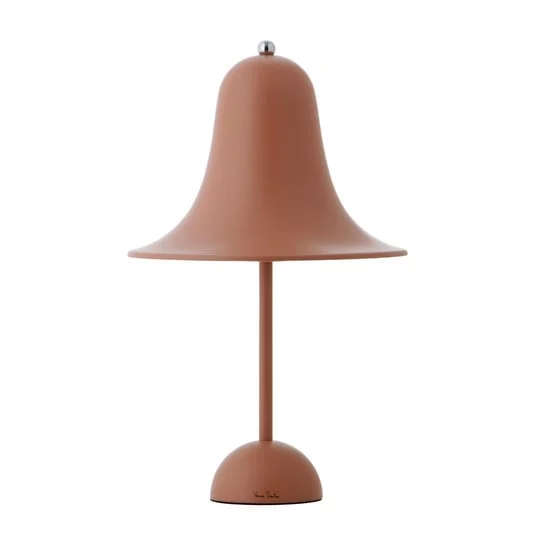 Pantop Lámpara de Sobremesa Ø23 Matt Terracotta - Verpan