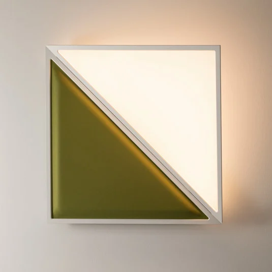 Artemide Flexia aplique de pared LED, verde