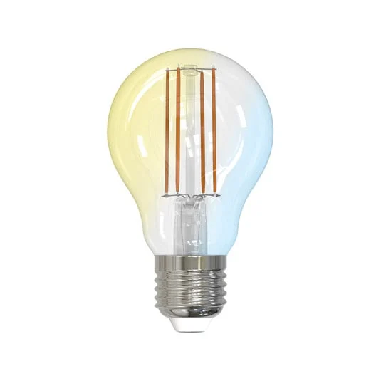 Bombilla LED inteligente LUUMR E27 A60 7W transparente ZigBee Hue Tuya
