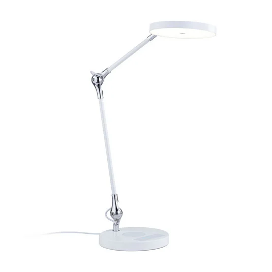 Numis Qi Lámpara de Sobremesa w/Qi Wireless Charging Blanco - Paulmann