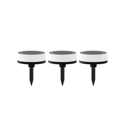 Calex Smart Foco de suelo para exteriores, CCT RGB de 3 luces.