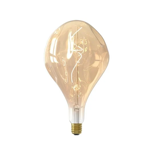Bombilla LED Calex Organic Evo, E27, 6 W, dorada, atenuable
