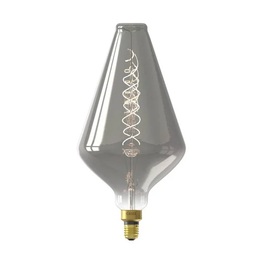 Calex Vienna LED E27 6W dim 1.800 K titanio
