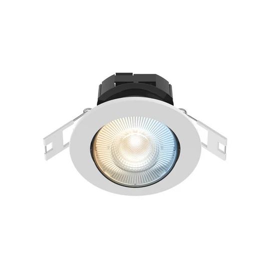 Calex Smart downlight lámpara empotrable, CCT blanco 3 unidades