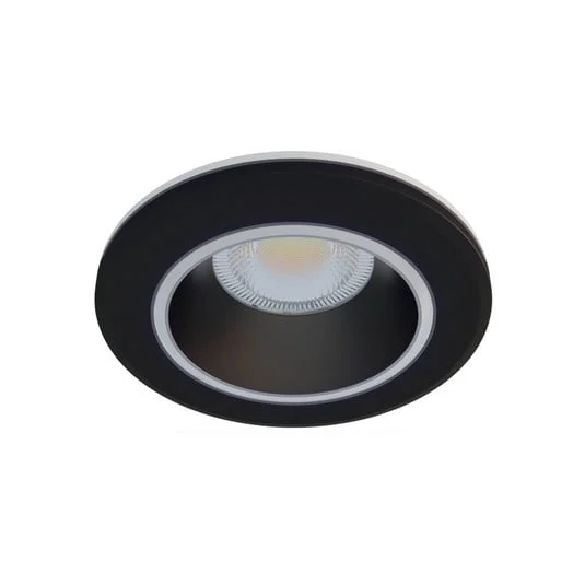 Calex Smart Halo downlight empotrable CCT RGB negro
