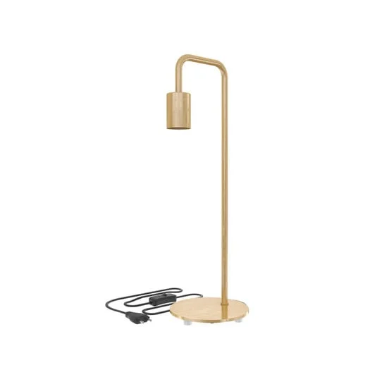 Calex U-Line lámpara de mesa con 1,5 m cable, oro