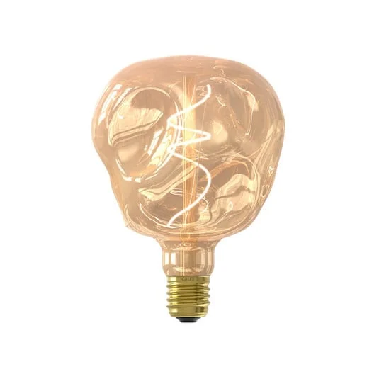 Bombilla LED Calex XXL Organic Neo E27 G125 4 W dorada atenuable