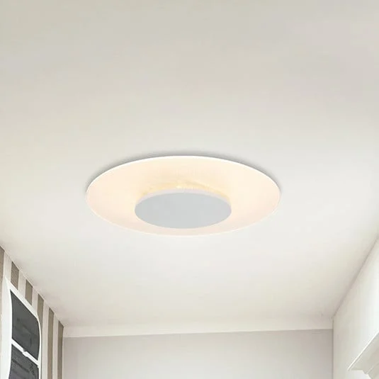 Plafón LED Lido, blanco, Ø 36cm