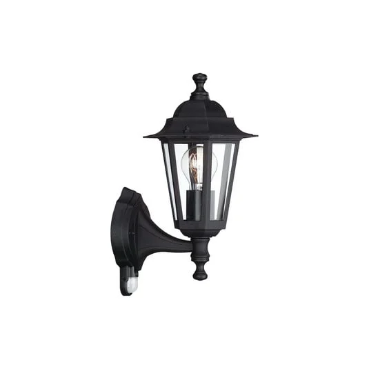 Philips Peking aplique de exterior negro con sensor
