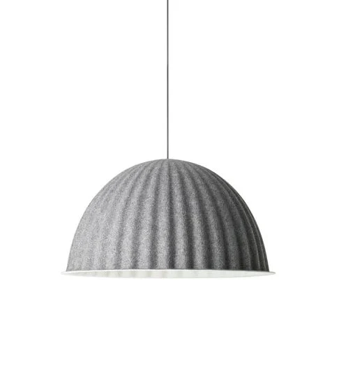 Lámpara colgante Under The Bell Ø82 Grey - Muuto