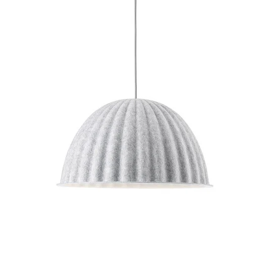 Lámpara colgante Under The Bell Ø55 White Melange - Muuto