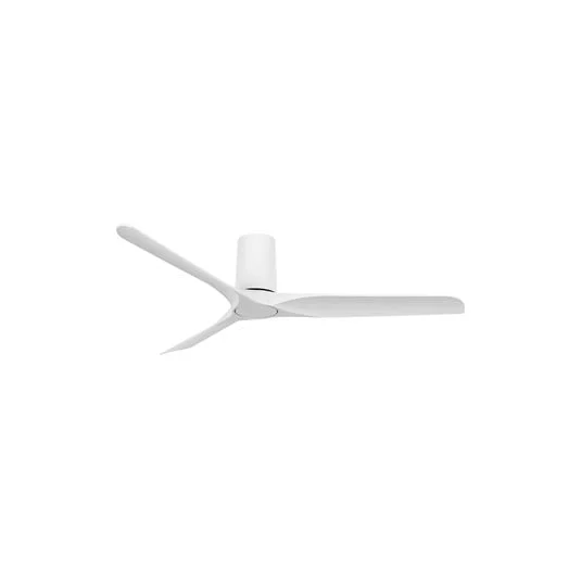 Ventilador de techo Beacon Londo blanco, motor de corriente continua, Ø 132 cm,