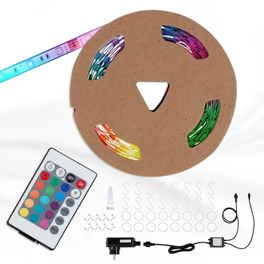 Tira LED Superline, control remoto, 10m, RGB, IP44