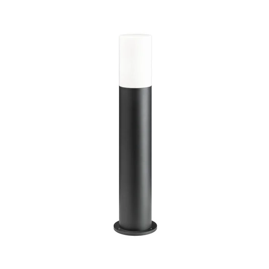 Mite luminoso 1320 con cristal opal grafito Altura 70 cm
