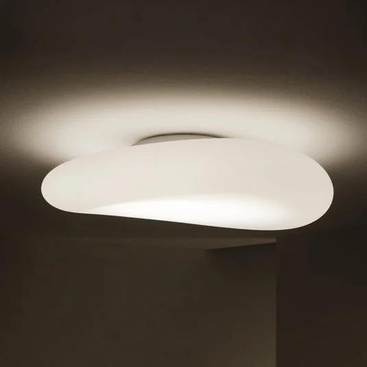 Plafón LED Stilnovo Mr. Magoo, fase, Ø52 cm