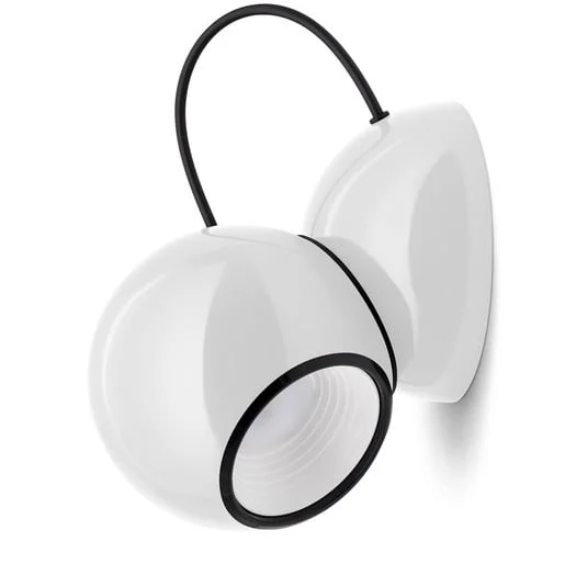 Aplique de pared LED giratorio Stilnovo Gravitino blanco