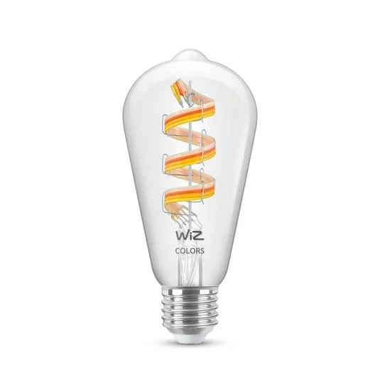 WiZ ST64 bombilla LED filamento WiFi E27 6,3W RGBW