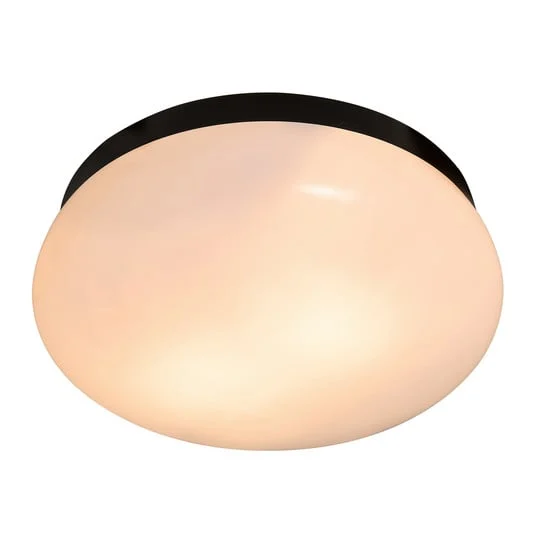 Plafón Foam IP44, negro