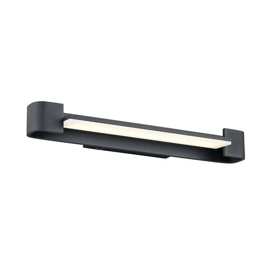 Aplique LED Box, giratorio, negro