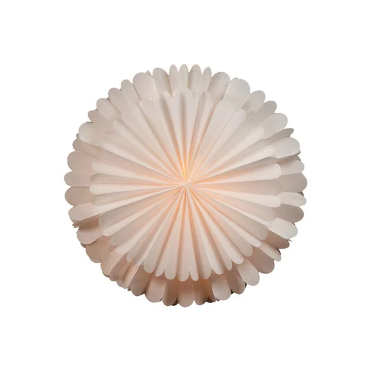 Sterntaler 2022 estrella papel 3D Ø 45 cm blanco