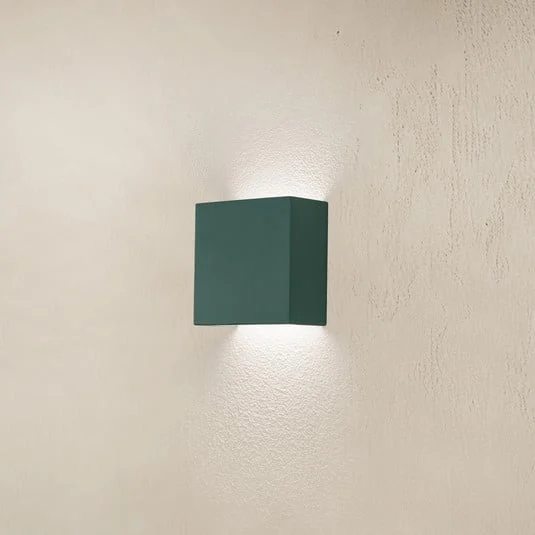 Aplique de pared LED Gianto up/down, verde