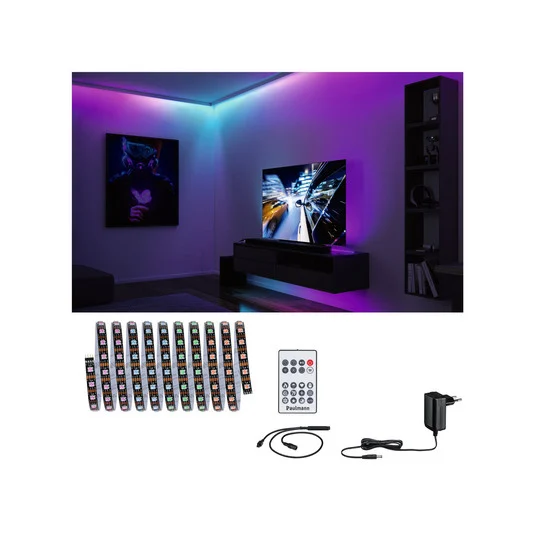 Tira LED EntertainLED de Paulmann, RGB, Set, 3m