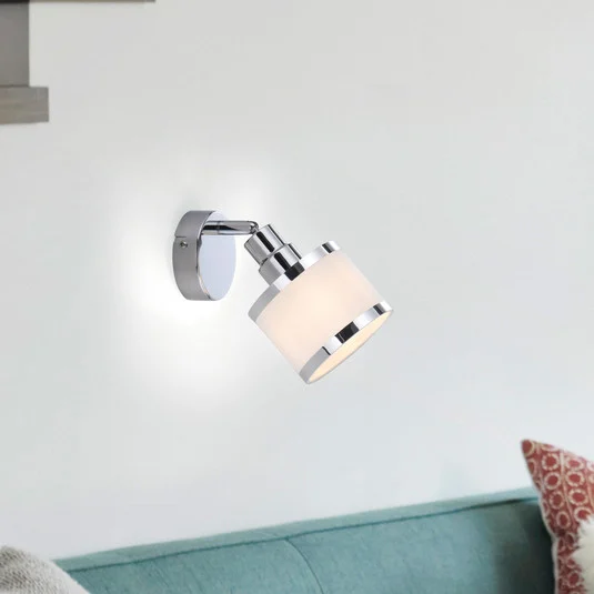 Foco de pared Accor, giratorio y orientable