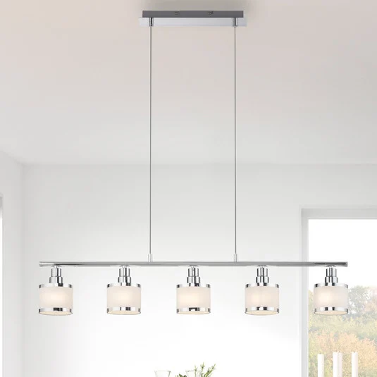 Lámpara colgante Accor, versión de 5 luces